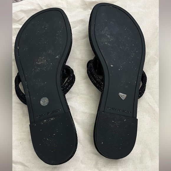 Tory Burch Miller Knotted Pavé Knotted Thong Sandal - Picture 5 of 5